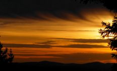 Sunset in New Hamshire
          by Heather Renyck.
