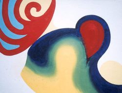 More mindless doodles - oils on
          canvas